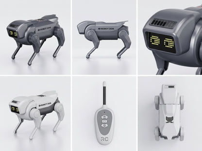 Perro Robot Inteligente Con Control Remo
